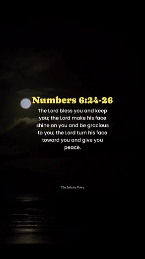 Numbers 6:24-26 #numbers #BibleVerses #InfiniteVoice #ScriptureQuotes #HolyBible #DailyScripture #VerseOfTheDay #GodsWord #Faith #SpiritualGuidance #ChristianFaith #InspirationalVerses #BibleInspiration #FaithJourney #DevotionalQuotes #ChristianLife #GodIsGood #Blessed #Worship #HopeInGod #BiblicalWisdom | The Infinite Voice