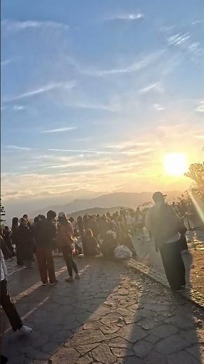 【高尾山】紅葉シーズンにみる夕日の絶景 #高尾山 #初登山 #登山初心者