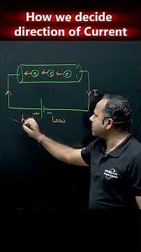 Direction of Current | Conventional Current vs Electron Flow | Physics | NEET & JEE