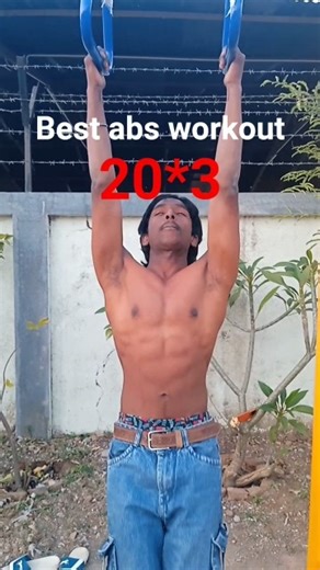 best abs workout 20*3 set try it #shorts #workout