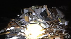 Dawson Springs, #Kentucky #TORNADO #Damage. Several homes wiped, cars tossed, power poles all over the place, widespread tree damage, and gas leaks... It's a war zone over here. This is all I can film till daybreak. #KYwx. More video coming! @NWSPaducah Contact Curtislergner@gmail.com for licensing. | Chicago & Midwest Storm Chasers