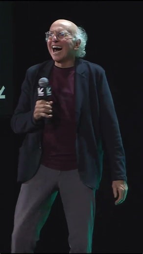 Let this be a tutorial on how to properly hold an elevator 👌 #LarryDavid #SXSW2026