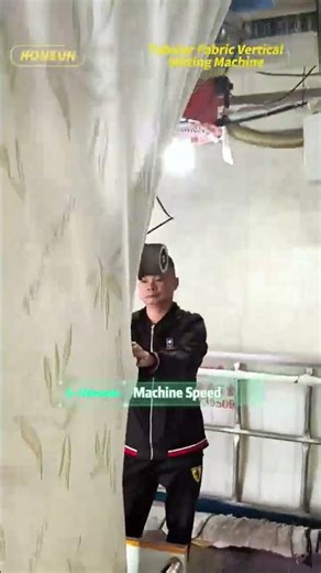 Tubular Fabric Vertical Slitting Machine