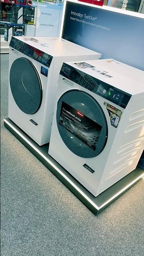 Der neue Standard der Wäschepflege. 🧺 Die neuen Waschmaschinen und Trockner von Miele. #miele