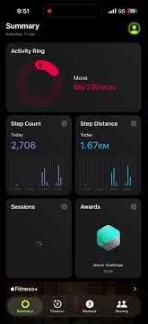 How to use fitness app in iphone#fitness#weightloss #iphone#health