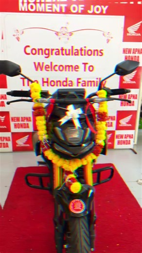 CONGRATULATION #automobile #hond #proudmember THE ALL NEW HORNET 125