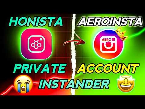Honista Vs Aeroinsta || instander not working 2026 || honista se private account kaise dekhe 🔥