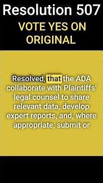 ADA 2025 HOD Res. 507 - Supporting Plaintiffs’ in Re: Zelis Repricing Antitrust Litigation Lawsuit