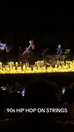 Went to a dope event. CANDLELIGHT 90’s HIP HOP ON STRINGS. #fypシ #candlelightconcert #RECAP