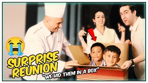 The long wait is over. Today chef Abdo will meet his kids & wife in the Philippines. We made it so fun and hid his kids inside balikbayan box. Thank you for all you continuous support mga tao that we are able to make this possible. With your help, With your support, We will continue to help more people! #AskHungrySyrian #GoodMorningMgaTao #BringingBackBayanihan PART 1: https://www.youtube.com/watch?v=K5wdaWgh2RM PART 2: https://www.youtube.com/watch?v=nvaHfJXTuAQ&t=480s 🔔Support & Visit our sho
