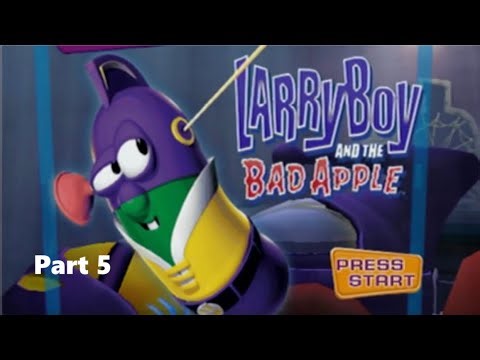 This Wasn't in the Movie? Larry Boy and the Bad Apple (PS2) [5]
