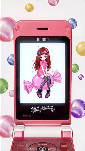 [Candy Pink Magic Hole Flip Phone (나 어떡해)] 못말리는 충격적 소녀들과 캔디 핑크 매직홀 속으로 🍭