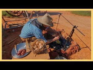 72 Hours Living the Pioneer Dream: Building & Cooking in Silence