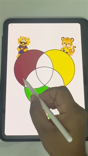FIFA mascot color mixing art