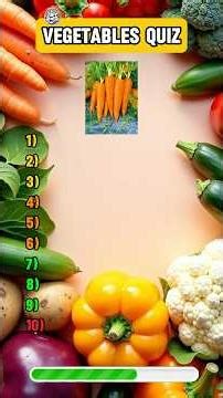 Think you really know your vegetables? 🥕🥦 #VegetableQuiz #FoodQuiz #shortsquiz