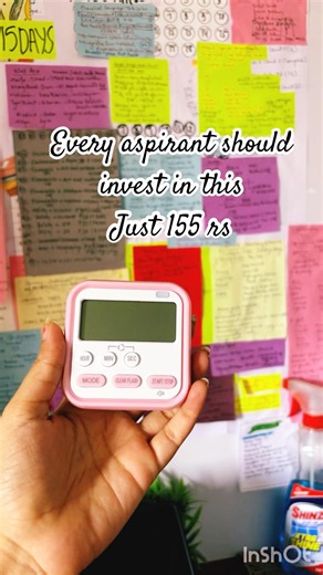 ⏱️ Stopwatch in Just ₹155 Every UPSC Aspirant Should Have! | Best Study Tool for Serious Preparation