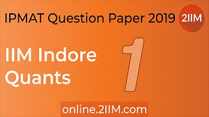 IPMAT Question Paper | IPM Coaching Online | IPM Sample Paper