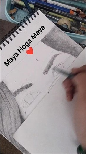 Maya Hoga Maya ✨ Beautiful Girl Sketch Drawing | Emotional Art