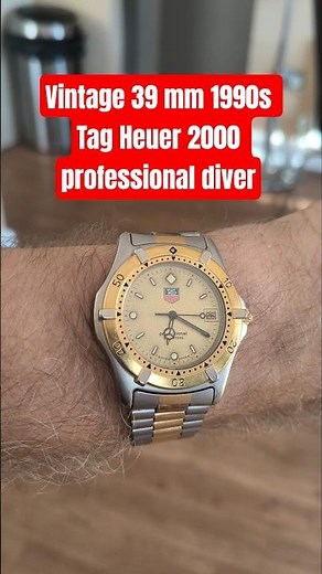 Vintage Tag Heuer 2000 Professional diver watch