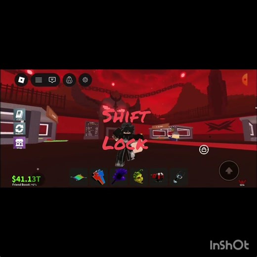 how to get shift lock in mobile roblox #roblox #funnyfails #gamingshorts