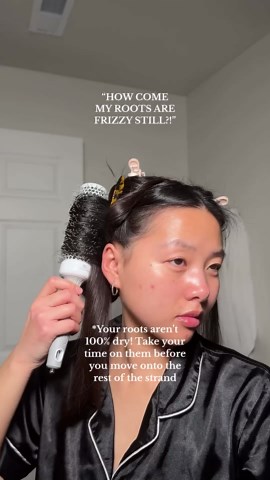 Abigail Lin on Instagram: "I used the 45mm Olivia Garden XL Ceramic+ion Round Brush + their Super HP blowdryer ☺️#hair #hairtutorial #haireducation #hairstyle #hairvideos #hairtips #instahair"