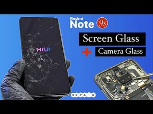 Xiaomi Redmi Note 9s Screen & Camera Glass Replacement
