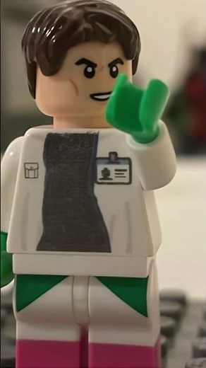 Dr Connors Lizard transformation stop motion