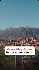 Memorising the Quran against this breathtaking view in the mountains of Morocco 🇲🇦 🤲🏻 Watch our all new documentary now streaming on YouTube | OnePath Network