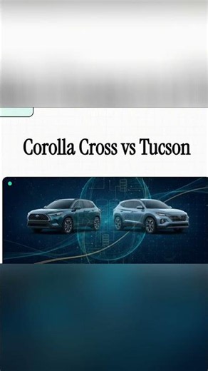 Corolla Cross or Tucson? Which one should you buy?