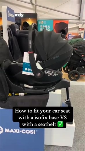 Listers Babyshop | Installing your Maxi-Cosi infant carrier correctly makes all the difference for your baby’s safety. 💛 Follow along step by step to make... | Instagram