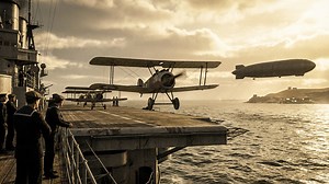 The first aircraft carrier strike in history