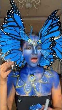 8 Hour ki mehnat 😭kya m titli ban payi?🫪PART2 #creative #butterfly #cosplay #ashortaday