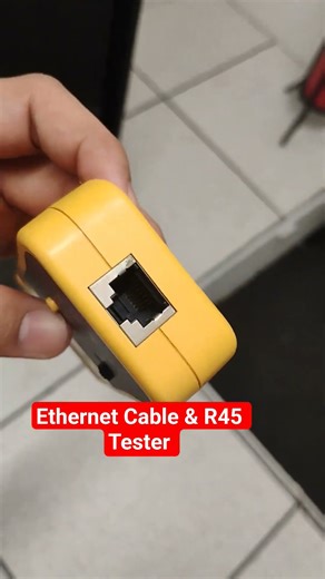 Network Cable Tester | LAN Cable Check in Seconds ⚡ #Shorts #ethernetcable #rj45 #tester #itsupport