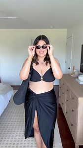 Midsize vacation outfit inspo! Headed to the beach next weekend so I’ve been putting together some outfits to pack! And this one is definitely coming with me!! This swimsuit actually comes as a set with the sarong! ✨ comment ‘OUTFIT’ to get details on this look #amazonfashion #amazon #resortwear #vacationoutfit #midsize #curvystyle #curvyswimwear #swimwearfashion | Kelly Elizabeth