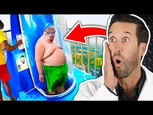 ER Doctor REACTS to Most INSANE Water Slide Fails
