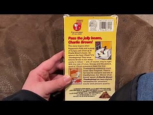 A Charlie Brown Thanksgiving VHS