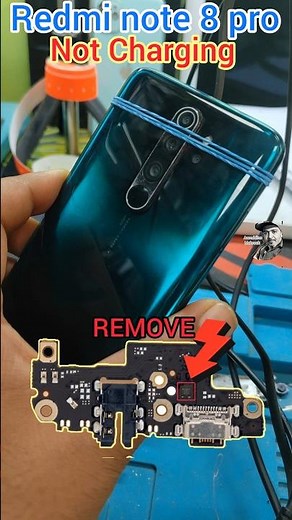 redmi note 8 pro not Charging #solution #redminote8provspocof1 #redmirepair #repair #howto #tech