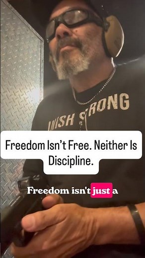 Freedom Isn’t Free. Neither Is Discipline. 🇺🇸✝️