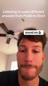 Predicto Dino Fortune Telling Ball - Ask a Question & He Speaks The Answer - Fun White Elephant Gifts or Stocking Stuffers for Teens & Kids - This Magic Crystal Ball Makes Funny Gifts For Christmas