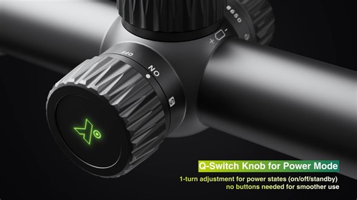 ⚡ Power control, simplified. The Pegasus 2 LRF's Q-Switch knob lets you adjust power states (on/off/standby) with a simple rotation—no button pressing needed. Smart design for the modern user. #Pegasus2LRF #UserFriendly #SmartTech | Pixfra Outdoor