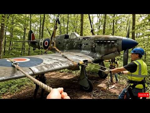 Restoring a 1938 Supermarine Spitfire from World War II Discovered in the Forest ✈️