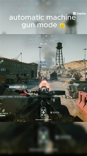 automatic machine gun mode 🫡 #battlefield6