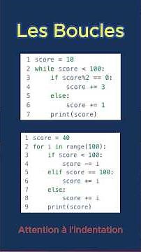 PyLab - Les boucles et les listes en Python