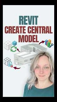How to Create a Central Model in Revit (Fast!) #revit #bim #worksharing