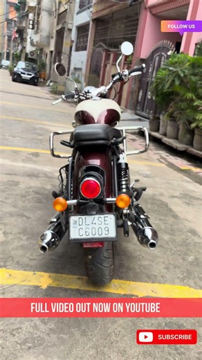 Royal Enfield Classic 650 VS Classic 350 Sound - Exhaust node battle #shorts