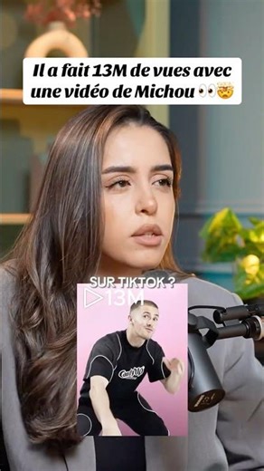 Il a fait 13M de vues avec une vidéo de Michou 👀🤯
