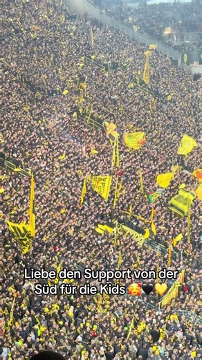 Support von der Südtribüne für die Kids