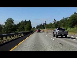 Interstate 5 - Washington (Exits 240 to 231) southbound
