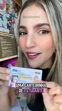 você TEM DIREITO a MEIA ENTRADA e NEM SABIA! 😱 | Mari Rel #carteirinhadeestudante #meiaentrada