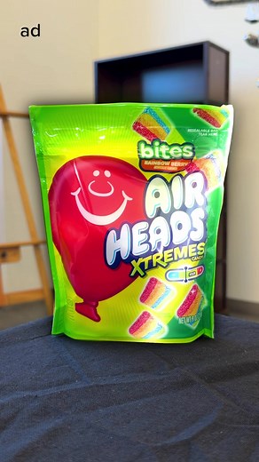 Airheads Xtremes vs Boring Dinner: Airheads Xtreme Bites Mukbang